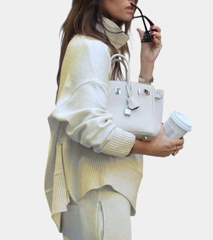 Eveline | Pikowany Zestaw Damski