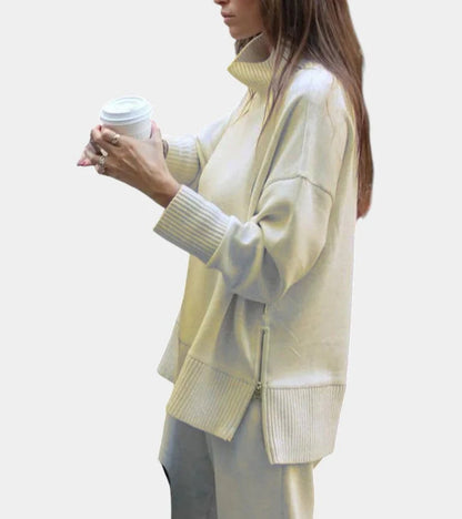 Eveline | Pikowany Zestaw Damski