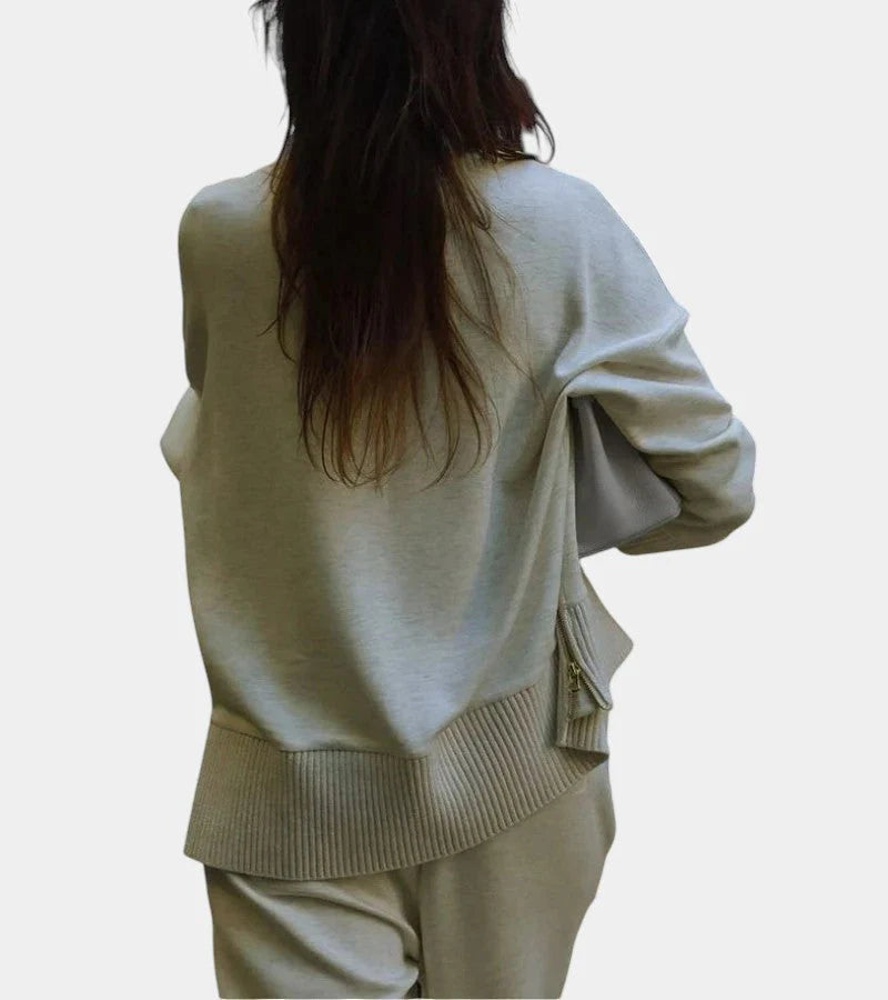 Eveline | Pikowany Zestaw Damski