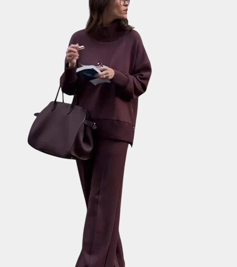 Eveline | Pikowany Zestaw Damski