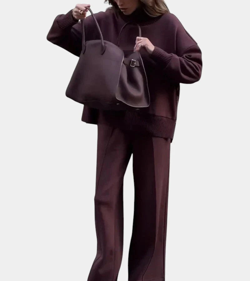 Eveline | Pikowany Zestaw Damski