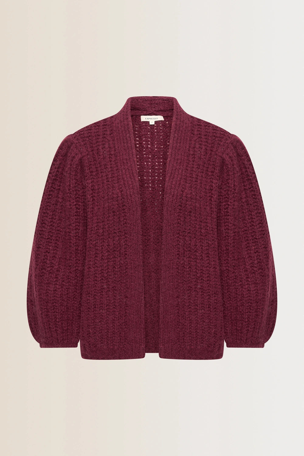 Vest met ballonmouwen